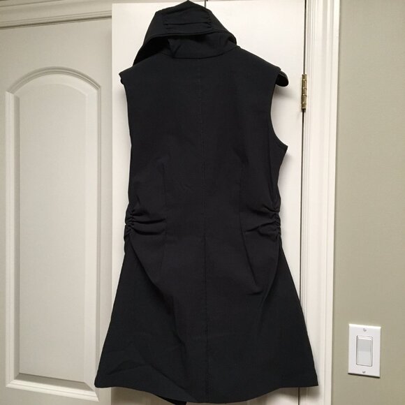 Long vegan zippered vest, s1, NWT - Picture 3 of 7